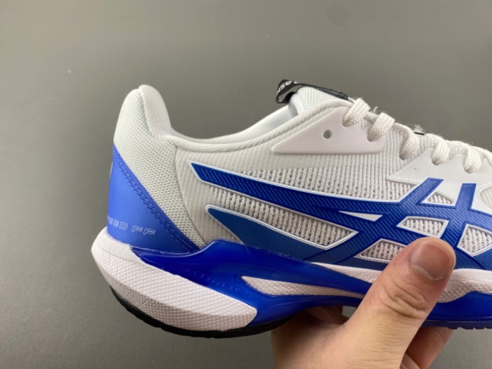 ASICS Solution Speed FF 3 White Tuna Blue  1041A438-100