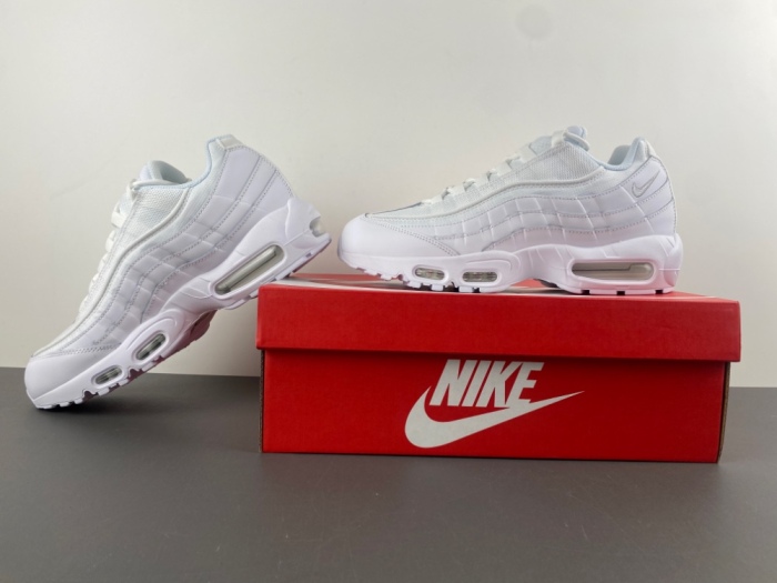 Air Max 95 Essential White Grey Fog  CT1268-100