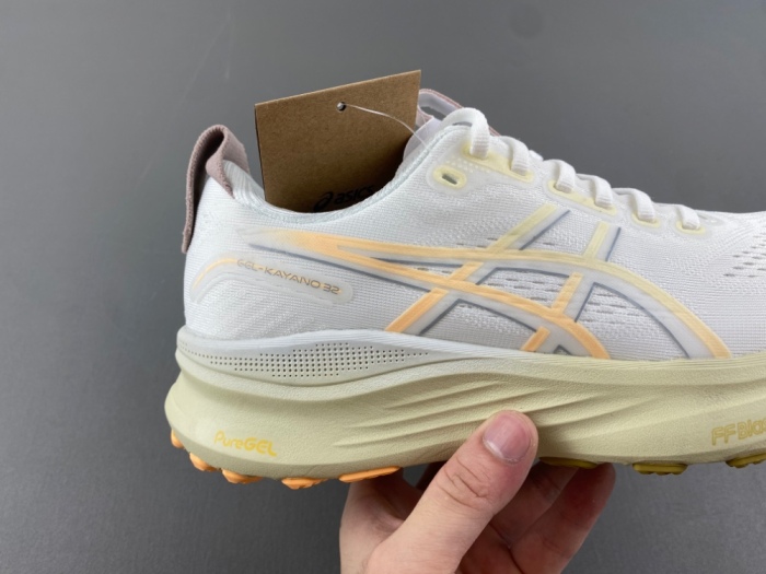 ASICS Gel-Kayano 32 White Orange Glow  1011C052-101
