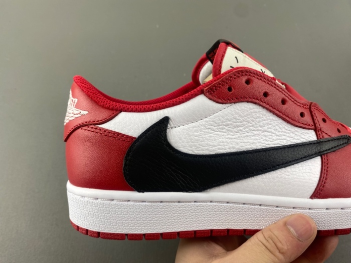 Air Jordan 1 Retro Low OG SP Travis Scott Red White DM7866-101