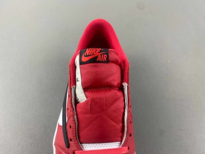 Air Jordan 1 Retro Low OG SP Travis Scott Red White DM7866-101