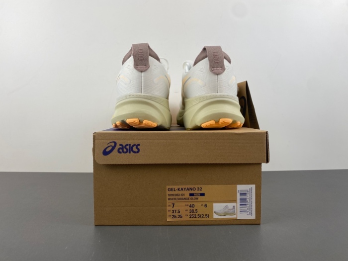 ASICS Gel-Kayano 32 White Orange Glow  1011C052-101