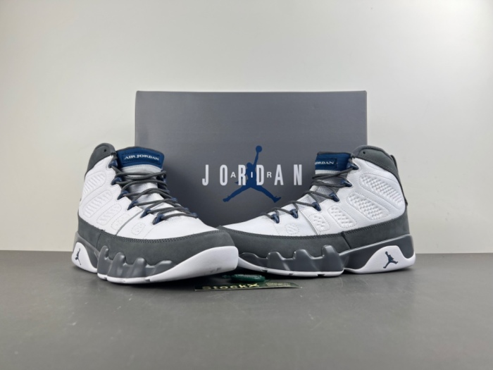 Air Jordan 9 Retro Flint Grey French Blue HV4794-100