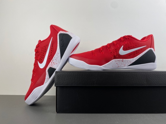 Kobe 9 EM Low Protro TB University Red IH1401-600