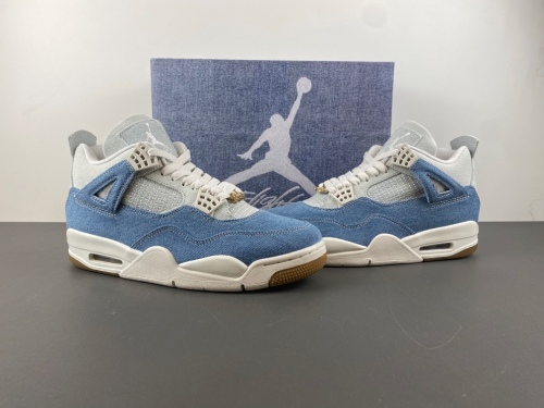 Air Jordan 4 Retro TEX Denim Worn Blue IB6716-100
