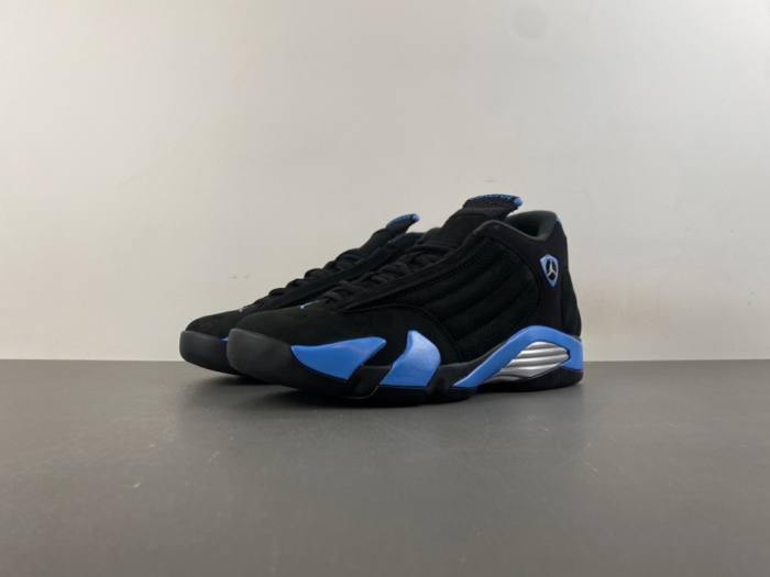 Air Jordan 14 Retro Black University Blue 487471-007
