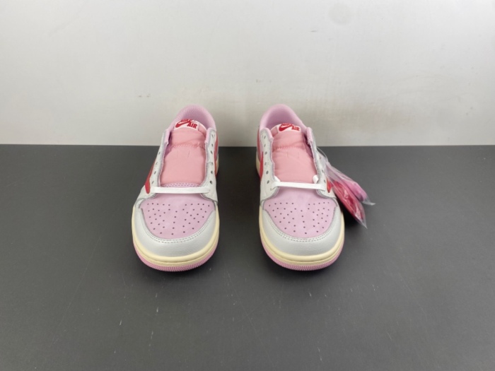 Air Jordan 1 Retro Low OG SP Travis Scott Shy Pink IQ7604-100