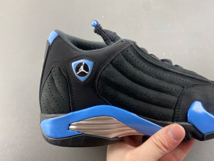 Air Jordan 14 Retro Black University Blue 487471-007