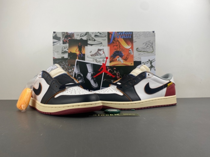 Air Jordan 1 Retro Low Union Los Angeles Black Toe