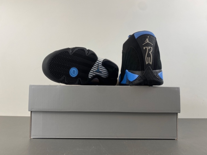 Air Jordan 14 Retro Black University Blue 487471-007