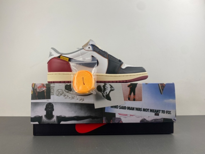 Air Jordan 1 Retro Low Union Los Angeles Black Toe