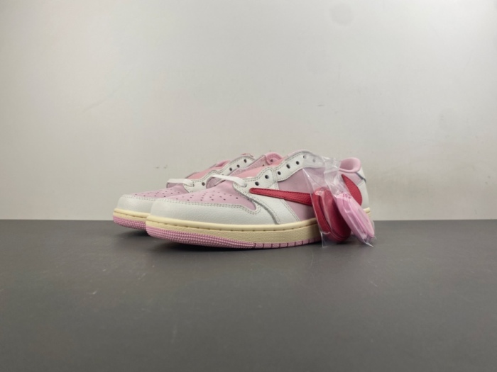 Air Jordan 1 Retro Low OG SP Travis Scott Shy Pink IQ7604-100