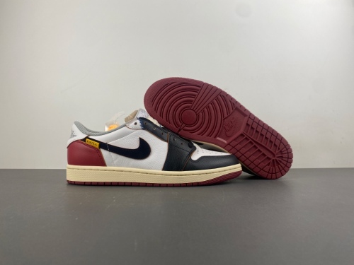 Air Jordan 1 Retro Low Union Los Angeles Black Toe