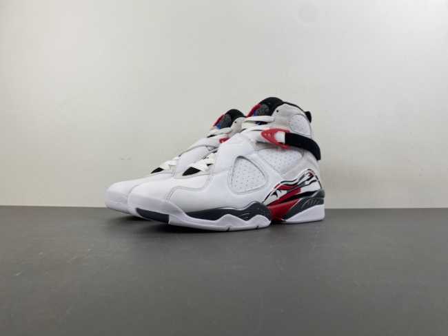 Air Jordan 8 Retro White True Red  305381-100