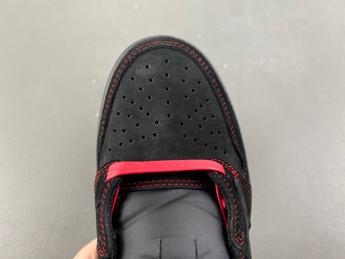 Air Jordan 1 Low Travis Scott Black red line DM7866-003