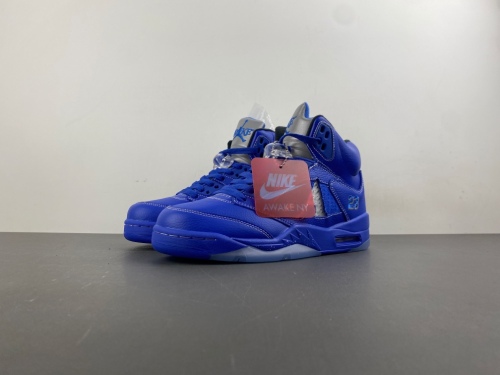 Air Jordan 5 Retro Awake NY Racer Blue DV4982-400