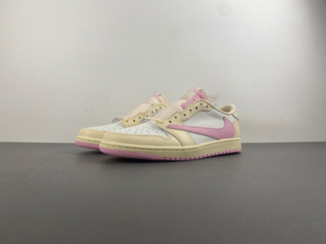 Air Jordan 1 Retro Low OG SP Travis Scott Shy Pink IQ7604-100