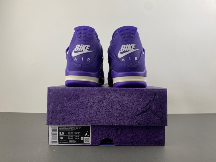 Air Jordan 4 Retro OG SP Nigel Sylvester Purple HF4340-500