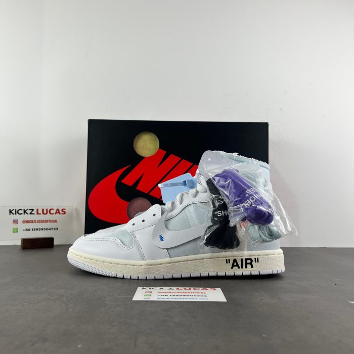 Air Jordan 1 Retro High Virgil Abloh Archive Alaska AA3834-100