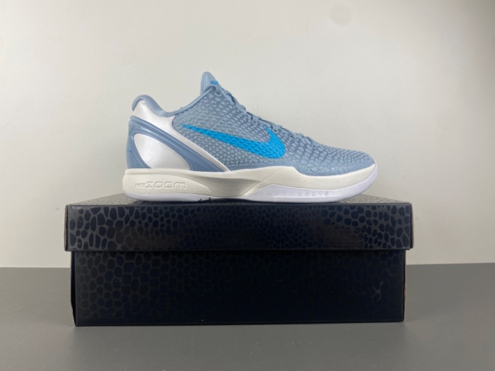 Caitlin Clark x Zoom Kobe 6 Protro Light Armory Blue IO3672-400