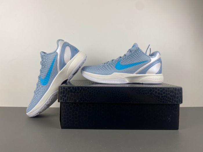 Caitlin Clark x Zoom Kobe 6 Protro Light Armory Blue IO3672-400