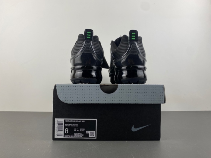 Air VaporMax 360 Black Green Strike Pink Blast CK2718-003