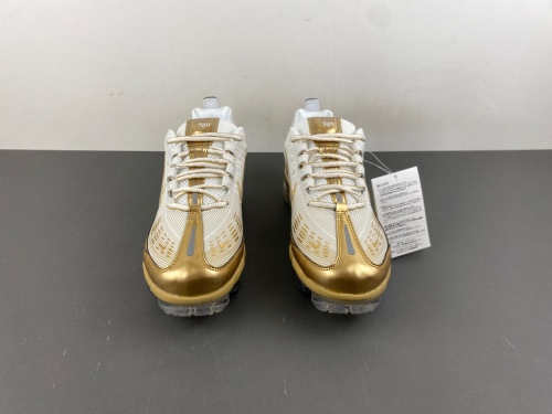 Air VaporMax 360 White Metallic Gold