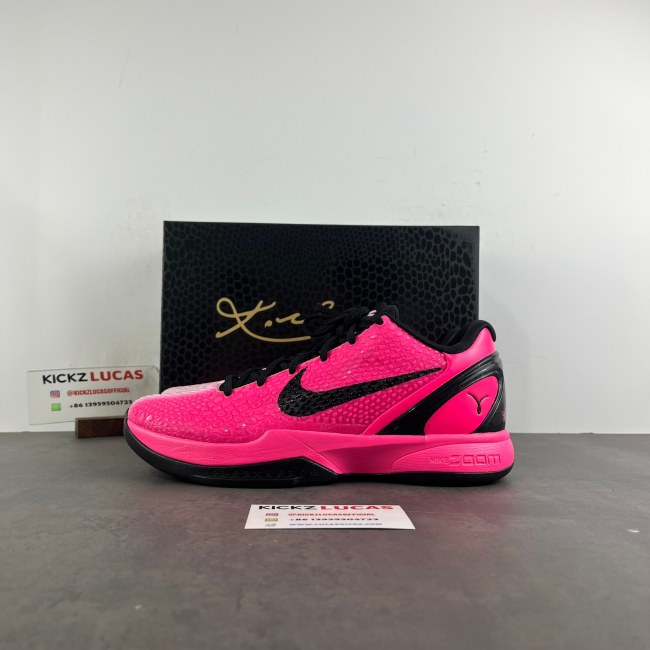 Kobe 6 Protro Kay Yow Think Pink IQ9317-001