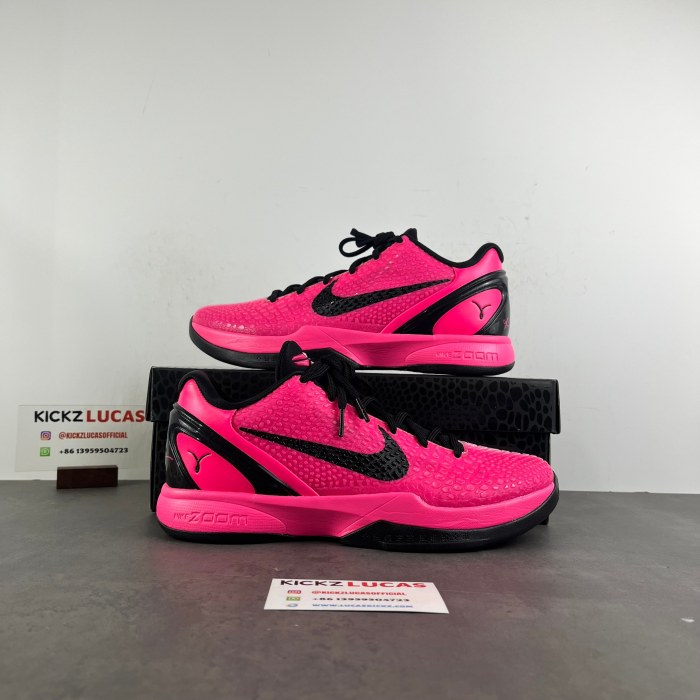 Kobe 6 Protro Kay Yow Think Pink IQ9317-001