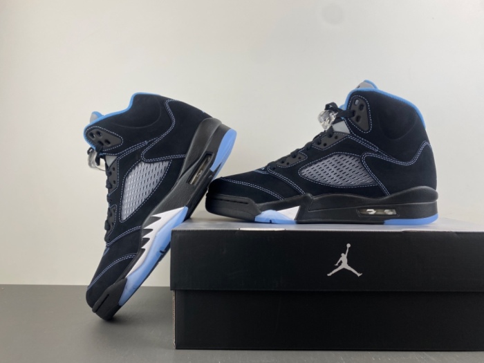 Air Jordan 5 Retro Black University Blue DD0587-008