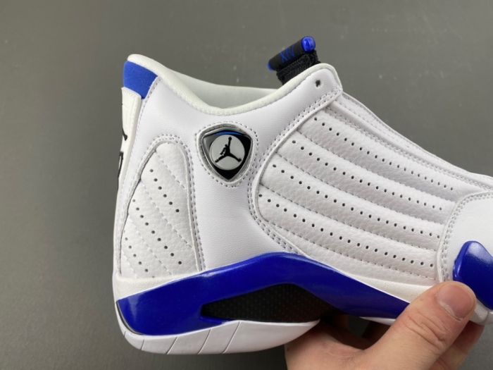 Air Jordan 14 Retro White Hyper Royal 487471-104
