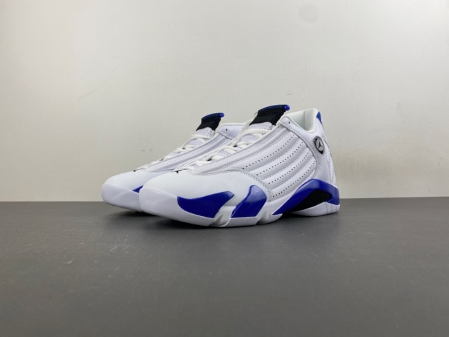 Air Jordan 14 Retro White Hyper Royal 487471-104