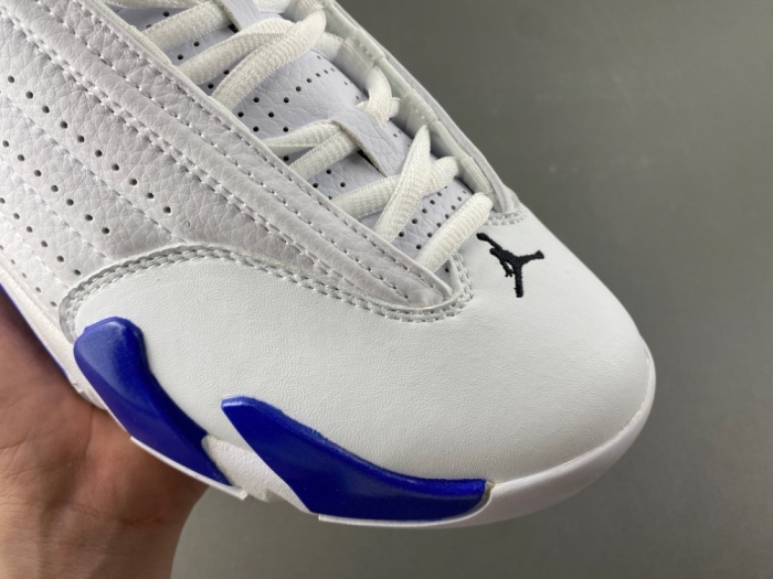 Air Jordan 14 Retro White Hyper Royal 487471-104
