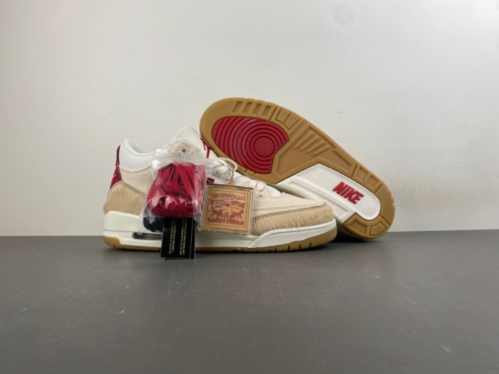 Air Jordan 3 Retro Levi’s Lunar New Year  IR0910-400