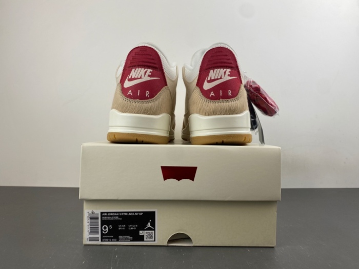Air Jordan 3 Retro Levi’s Lunar New Year  IR0910-400