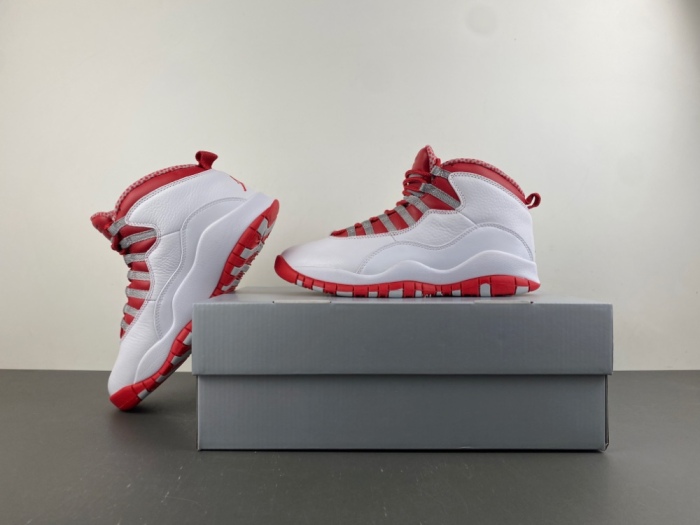 Air Jordan 10 Retro Red Steel 310805-161