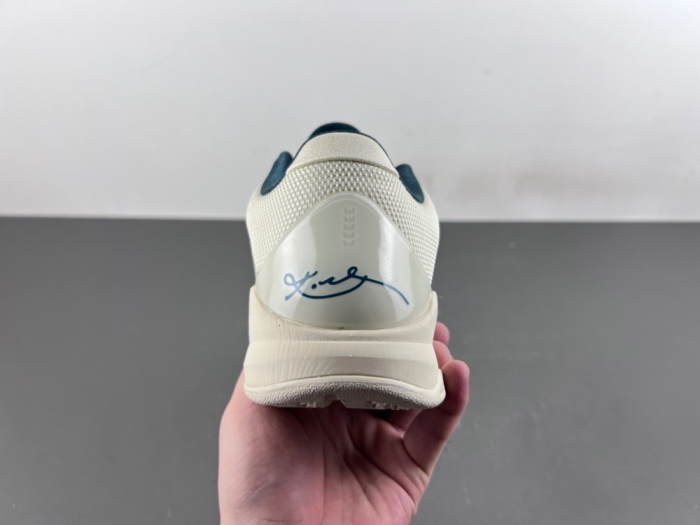 Kobe 5 Protro Caitlin Clark Coconut Milk Spruce  IZ1852-100