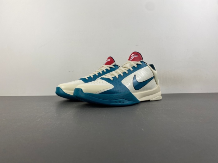 Kobe 5 Protro Caitlin Clark Coconut Milk Spruce  IZ1852-100