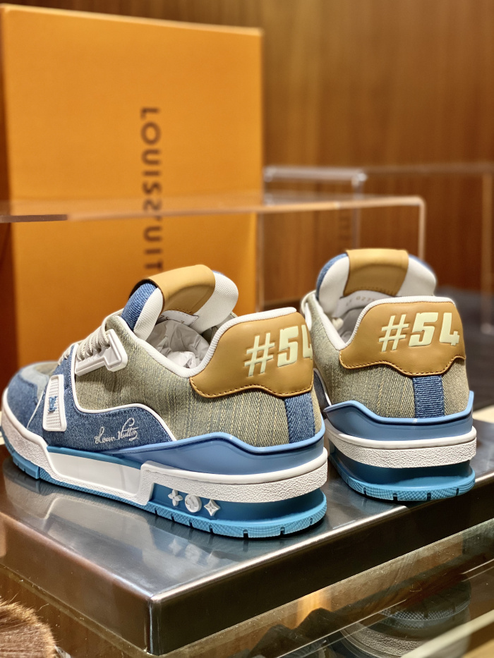 L*ouis V*uitton Top Sneaker Trainer RR20260816-18