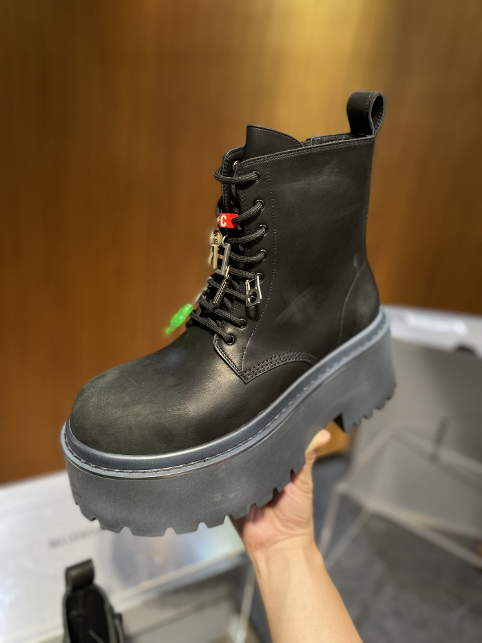 Men Women B*alenciaga Top Boots RR 2026086-34
