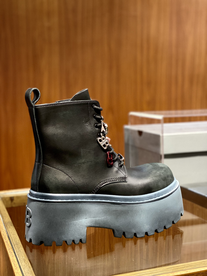 Men Women B*alenciaga Top Boots RR 2026086-34