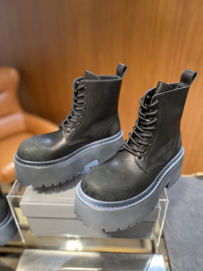 Men Women B*alenciaga Top Boots RR 2026086-34