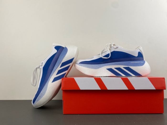 Hyper Boost Edge White EQT Blue  KI1911