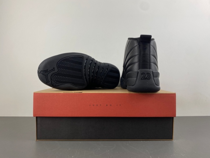 Air Jordan 12 Retro Winterized Triple Black BQ6851-001