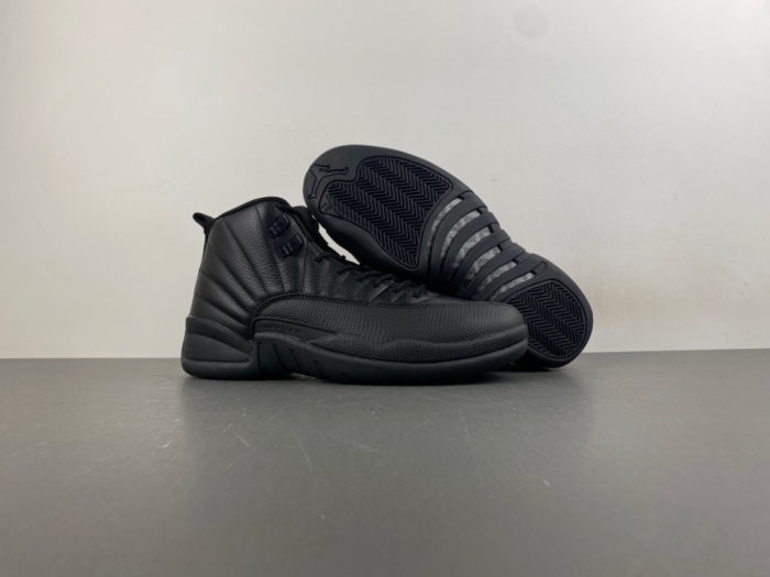 Air Jordan 12 Retro Winterized Triple Black BQ6851-001