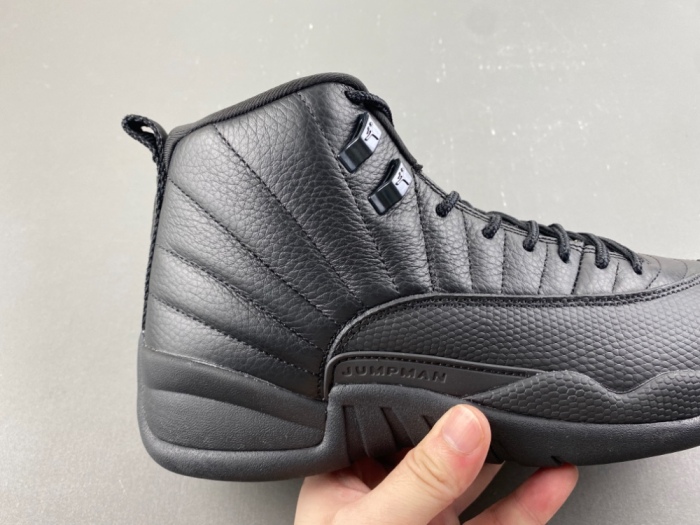 Air Jordan 12 Retro Winterized Triple Black BQ6851-001