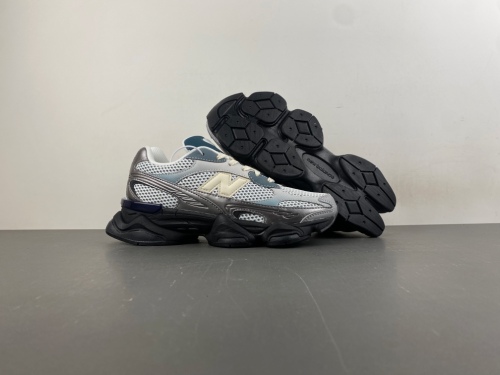 New Balance 9060 in Metallic Silver Black U90603GS