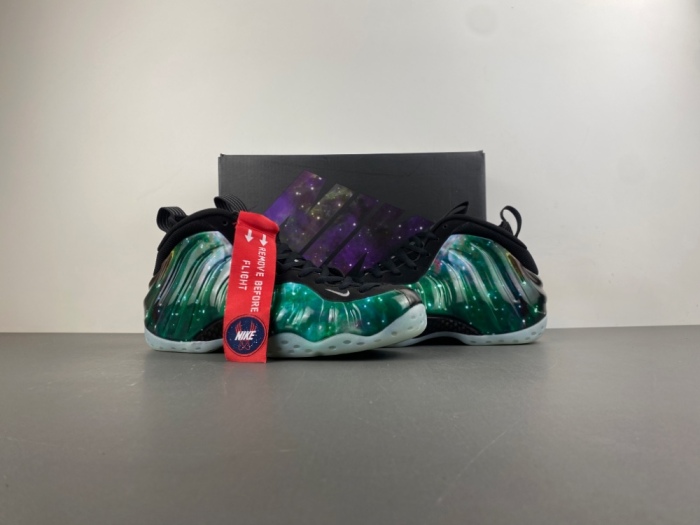 Air Foamposite One Green Galaxy CPT NK0004