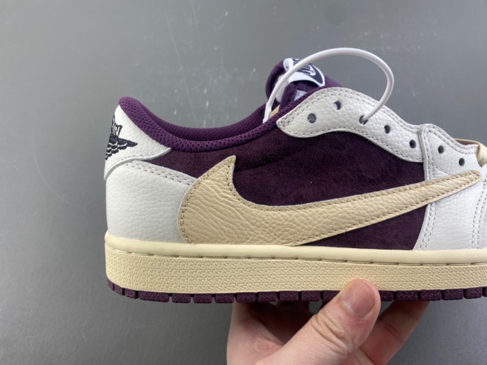 Air Jordan 1 Low Travis Scott Purple DZ4137-700