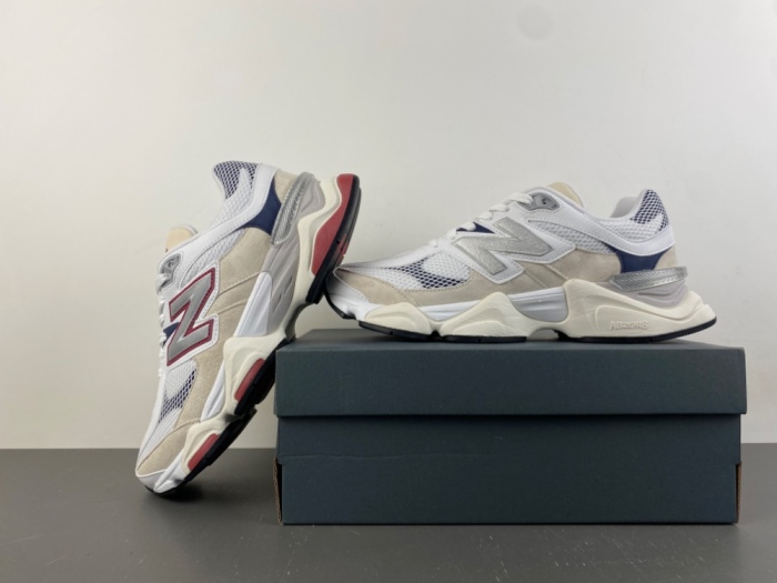 New Balance 9060 White Shadow Red U90603MT